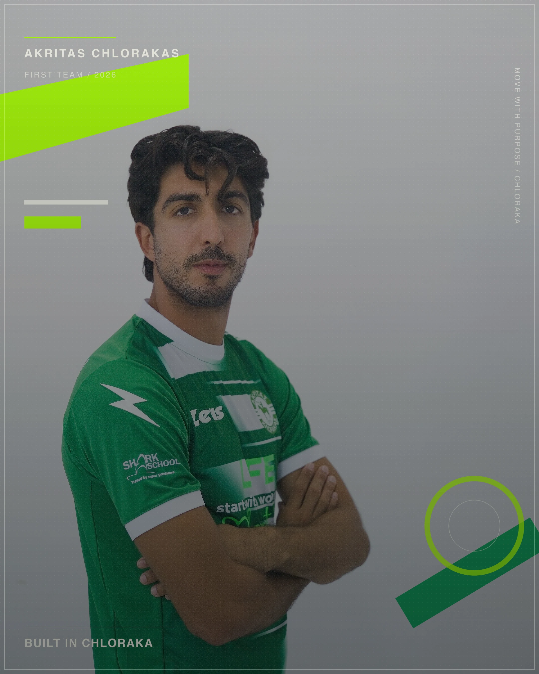 Pavlos Charidemou in official Akritas player hero artwork